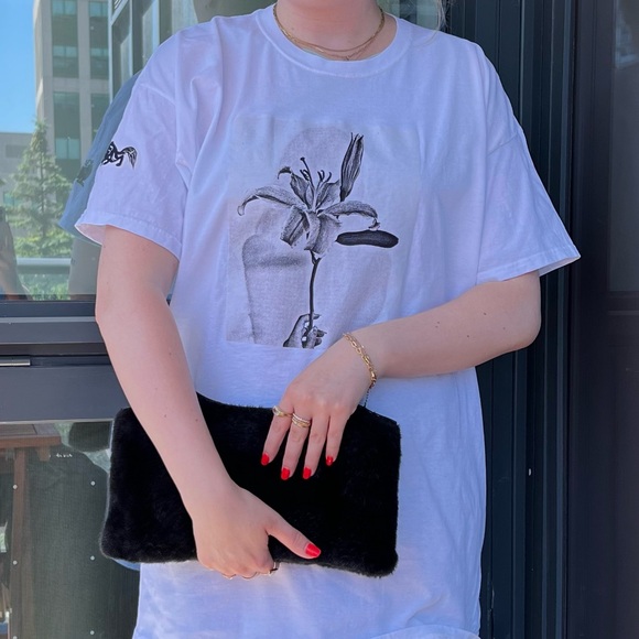 Printed T-Shirt with Original Design - Picture 1 of 3